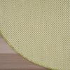 image:imageNourison Home Courtyard Ivory Silver 3 x 5 Oval Area Rug  Easy Clean Non Shedding Bed Room Living Room Dining Room Kitchen 3 x 5 OvalIvory Green