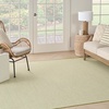 image:imageNourison Home Courtyard Ivory Silver 3 x 5 Oval Area Rug  Easy Clean Non Shedding Bed Room Living Room Dining Room Kitchen 3 x 5 OvalIvory Green