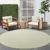 image:imageNourison Home Courtyard Ivory Silver 3 x 5 Oval Area Rug  Easy Clean Non Shedding Bed Room Living Room Dining Room Kitchen 3 x 5 OvalIvory Green