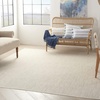 image:imageNourison Home Courtyard Ivory Silver 3 x 5 Oval Area Rug  Easy Clean Non Shedding Bed Room Living Room Dining Room Kitchen 3 x 5 OvalIvory Silver