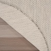 image:imageNourison Home Courtyard Ivory Silver 3 x 5 Oval Area Rug  Easy Clean Non Shedding Bed Room Living Room Dining Room Kitchen 3 x 5 OvalIvory Silver