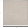 image:imageNourison Home Courtyard Ivory Silver 3 x 5 Oval Area Rug  Easy Clean Non Shedding Bed Room Living Room Dining Room Kitchen 3 x 5 OvalIvory Silver