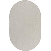 image:imageNourison Home Courtyard Ivory Silver 3 x 5 Oval Area Rug  Easy Clean Non Shedding Bed Room Living Room Dining Room Kitchen 3 x 5 OvalIvory Silver