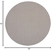image:imageNourison Home Courtyard Ivory Silver 3 x 5 Oval Area Rug  Easy Clean Non Shedding Bed Room Living Room Dining Room Kitchen 3 x 5 OvalIvoryCharcoal
