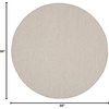 image:imageNourison Home Courtyard Ivory Silver 3 x 5 Oval Area Rug  Easy Clean Non Shedding Bed Room Living Room Dining Room Kitchen 3 x 5 OvalIvorySilver