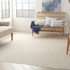 image:imageNourison Home Courtyard Ivory Silver 3 x 5 Oval Area Rug  Easy Clean Non Shedding Bed Room Living Room Dining Room Kitchen 3 x 5 OvalIvorySilver