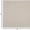 image:imageNourison Home Courtyard Ivory Silver 3 x 5 Oval Area Rug  Easy Clean Non Shedding Bed Room Living Room Dining Room Kitchen 3 x 5 OvalIvorySilver