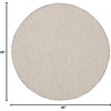 image:imageNourison Home Courtyard Ivory Silver 3 x 5 Oval Area Rug  Easy Clean Non Shedding Bed Room Living Room Dining Room Kitchen 3 x 5 OvalIvorySilver