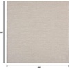 image:imageNourison Home Courtyard Ivory Silver 3 x 5 Oval Area Rug  Easy Clean Non Shedding Bed Room Living Room Dining Room Kitchen 3 x 5 OvalIvorySilver