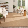 image:imageNourison Home Courtyard Ivory Silver 3 x 5 Oval Area Rug  Easy Clean Non Shedding Bed Room Living Room Dining Room Kitchen 3 x 5 OvalJute