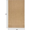 image:imageNourison Home Courtyard Ivory Silver 3 x 5 Oval Area Rug  Easy Clean Non Shedding Bed Room Living Room Dining Room Kitchen 3 x 5 OvalJute