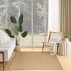 image:imageNourison Home Courtyard Ivory Silver 3 x 5 Oval Area Rug  Easy Clean Non Shedding Bed Room Living Room Dining Room Kitchen 3 x 5 OvalJute
