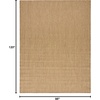 image:imageNourison Home Courtyard Ivory Silver 3 x 5 Oval Area Rug  Easy Clean Non Shedding Bed Room Living Room Dining Room Kitchen 3 x 5 OvalJute