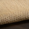 image:imageNourison Home Courtyard Ivory Silver 3 x 5 Oval Area Rug  Easy Clean Non Shedding Bed Room Living Room Dining Room Kitchen 3 x 5 OvalJute