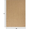 image:imageNourison Home Courtyard Ivory Silver 3 x 5 Oval Area Rug  Easy Clean Non Shedding Bed Room Living Room Dining Room Kitchen 3 x 5 OvalJute
