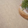 image:imageNourison Home Courtyard Ivory Silver 3 x 5 Oval Area Rug  Easy Clean Non Shedding Bed Room Living Room Dining Room Kitchen 3 x 5 OvalJute Ivory