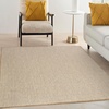 image:imageNourison Home Courtyard Ivory Silver 3 x 5 Oval Area Rug  Easy Clean Non Shedding Bed Room Living Room Dining Room Kitchen 3 x 5 OvalJute Ivory