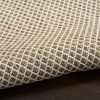 image:imageNourison Home Courtyard Ivory Silver 3 x 5 Oval Area Rug  Easy Clean Non Shedding Bed Room Living Room Dining Room Kitchen 3 x 5 OvalJute Ivory