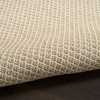 image:imageNourison Home Courtyard Ivory Silver 3 x 5 Oval Area Rug  Easy Clean Non Shedding Bed Room Living Room Dining Room Kitchen 3 x 5 OvalNatural