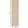 image:imageNourison Home Courtyard Ivory Silver 3 x 5 Oval Area Rug  Easy Clean Non Shedding Bed Room Living Room Dining Room Kitchen 3 x 5 OvalNatural