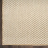 image:imageNourison Home Courtyard Ivory Silver 3 x 5 Oval Area Rug  Easy Clean Non Shedding Bed Room Living Room Dining Room Kitchen 3 x 5 OvalNatural