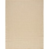 image:imageNourison Home Courtyard Ivory Silver 3 x 5 Oval Area Rug  Easy Clean Non Shedding Bed Room Living Room Dining Room Kitchen 3 x 5 OvalNatural
