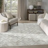 image:imageNourison Home Dekor Grey 53 x 7 Area Rug  Easy Clean Non Shedding Bed Room Living Room Dining Room Kitchen 5 x 7Grey
