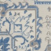 image:imageNourison Home Elation Ivory Brick 2 x 3 Area Rug  Easy Clean Non Shedding Bed Room Living Room Dining Room Kitchen 2 x 3Ivory Blue
