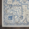 image:imageNourison Home Elation Ivory Brick 2 x 3 Area Rug  Easy Clean Non Shedding Bed Room Living Room Dining Room Kitchen 2 x 3Ivory Blue