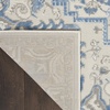 image:imageNourison Home Elation Ivory Brick 2 x 3 Area Rug  Easy Clean Non Shedding Bed Room Living Room Dining Room Kitchen 2 x 3Ivory Blue