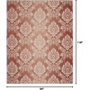 image:imageNourison Home Elation Ivory Grey 2 x 3 Area Rug  Easy Clean Non Shedding Bed Room Living Room Dining Room Kitchen 2 x 3Brick Ivory
