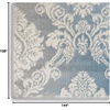 image:imageNourison Home Elation Ivory Grey 2 x 3 Area Rug  Easy Clean Non Shedding Bed Room Living Room Dining Room Kitchen 2 x 3Ivory Blue