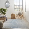 image:imageNourison Home Elation Ivory Grey 2 x 3 Area Rug  Easy Clean Non Shedding Bed Room Living Room Dining Room Kitchen 2 x 3Ivory Blue