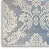 image:imageNourison Home Elation Ivory Grey 2 x 3 Area Rug  Easy Clean Non Shedding Bed Room Living Room Dining Room Kitchen 2 x 3Ivory Blue