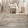 image:imageNourison Home Elation Ivory Grey 2 x 3 Area Rug  Easy Clean Non Shedding Bed Room Living Room Dining Room Kitchen 2 x 3Ivory Grey