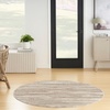 image:imageNourison Home Elation Ivory Grey 2 x 3 Area Rug  Easy Clean Non Shedding Bed Room Living Room Dining Room Kitchen 2 x 3Ivory Grey