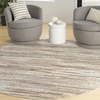 image:imageNourison Home Elation Ivory Grey 2 x 3 Area Rug  Easy Clean Non Shedding Bed Room Living Room Dining Room Kitchen 2 x 3Ivory Grey