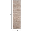 image:imageNourison Home Elation Ivory Grey 2 x 3 Area Rug  Easy Clean Non Shedding Bed Room Living Room Dining Room Kitchen 2 x 3Ivory Grey