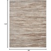 image:imageNourison Home Elation Ivory Grey 2 x 3 Area Rug  Easy Clean Non Shedding Bed Room Living Room Dining Room Kitchen 2 x 3Ivory Grey