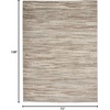 image:imageNourison Home Elation Ivory Grey 2 x 3 Area Rug  Easy Clean Non Shedding Bed Room Living Room Dining Room Kitchen 2 x 3Ivory Grey