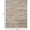 image:imageNourison Home Elation Ivory Grey 2 x 3 Area Rug  Easy Clean Non Shedding Bed Room Living Room Dining Room Kitchen 2 x 3Ivory Grey