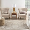 image:imageNourison Home Elation Ivory Grey 2 x 3 Area Rug  Easy Clean Non Shedding Bed Room Living Room Dining Room Kitchen 2 x 3Ivory Mocha