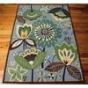 image:imageNourison Home Fantasy Aqua 19 x 29 Area Rug  Easy Clean Non Shedding Bed Room Living Room Dining Room Kitchen 2 x 3Aqua