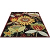 image:imageNourison Home Fantasy Aqua 19 x 29 Area Rug  Easy Clean Non Shedding Bed Room Living Room Dining Room Kitchen 2 x 3Black