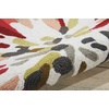 image:imageNourison Home Fantasy Multicolor 19 x 29 Area Rug  Easy Clean Non Shedding Bed Room Living Room Dining Room Kitchen 2 x 3Ivory