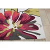 image:imageNourison Home Fantasy Multicolor 19 x 29 Area Rug  Easy Clean Non Shedding Bed Room Living Room Dining Room Kitchen 2 x 3Ivory