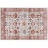 image:imageNourison Home Fulton Beige Multicolor 2 x 3 Area Rug  Easy Clean Non Shedding Bed Room Living Room Dining Room Kitchen 2 x 3Beige Multicolor