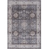 image:imageNourison Home Fulton Beige Multicolor 2 x 3 Area Rug  Easy Clean Non Shedding Bed Room Living Room Dining Room Kitchen 2 x 3Charcoal