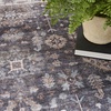 image:imageNourison Home Fulton Beige Multicolor 2 x 3 Area Rug  Easy Clean Non Shedding Bed Room Living Room Dining Room Kitchen 2 x 3Charcoal