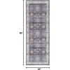 image:imageNourison Home Fulton Beige Multicolor 2 x 3 Area Rug  Easy Clean Non Shedding Bed Room Living Room Dining Room Kitchen 2 x 3Charcoal